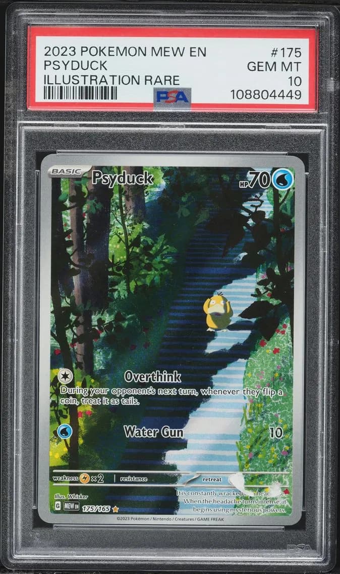 Psyduck, PSA 10
