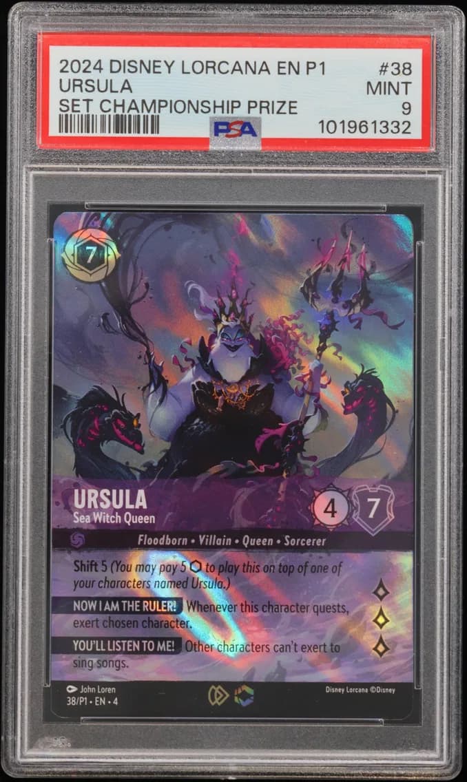 Ursula - Sea Witch Queen, PSA 9