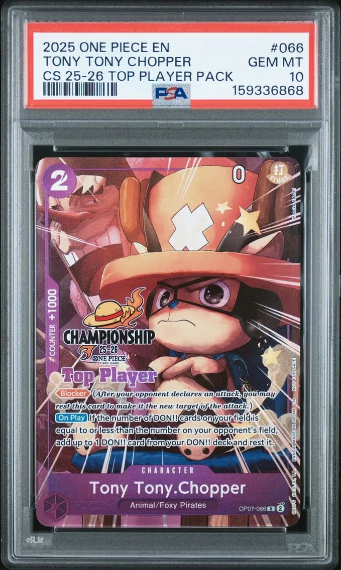 Tony Tony Chopper, PSA 10