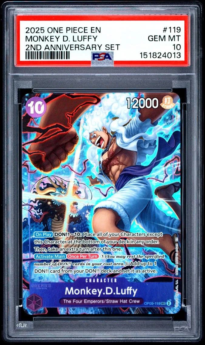 Monkey D. Luffy, PSA 10