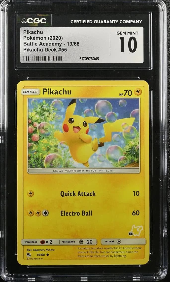 Pikachu, CGC 10