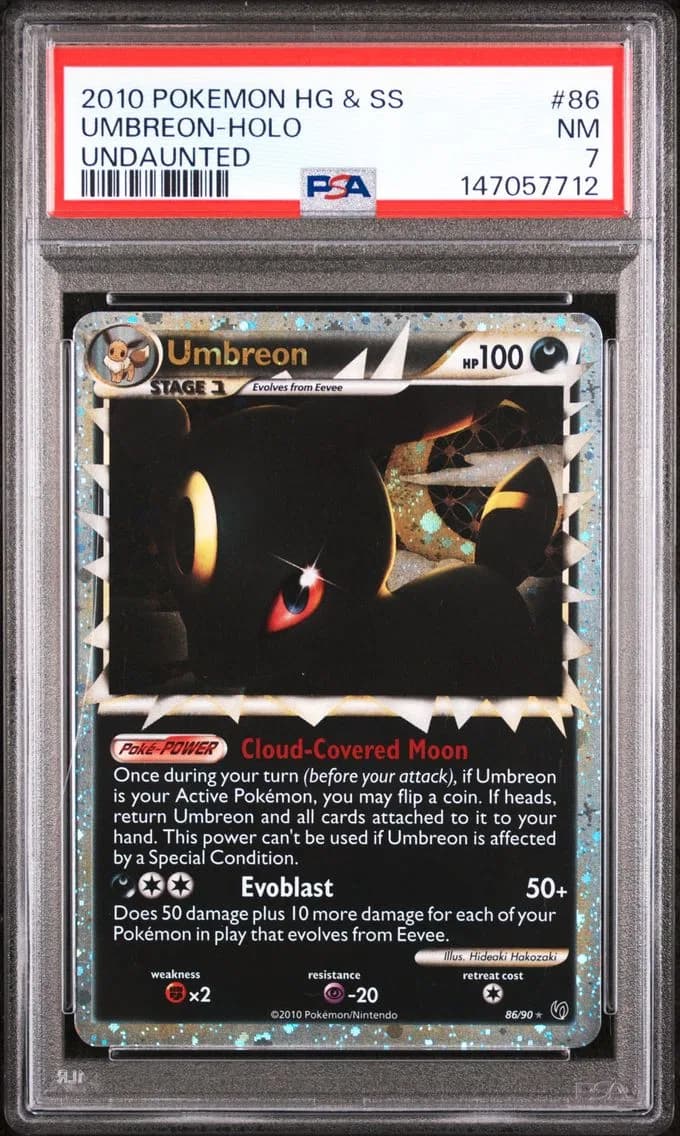 Umbreon-Holo, PSA 7