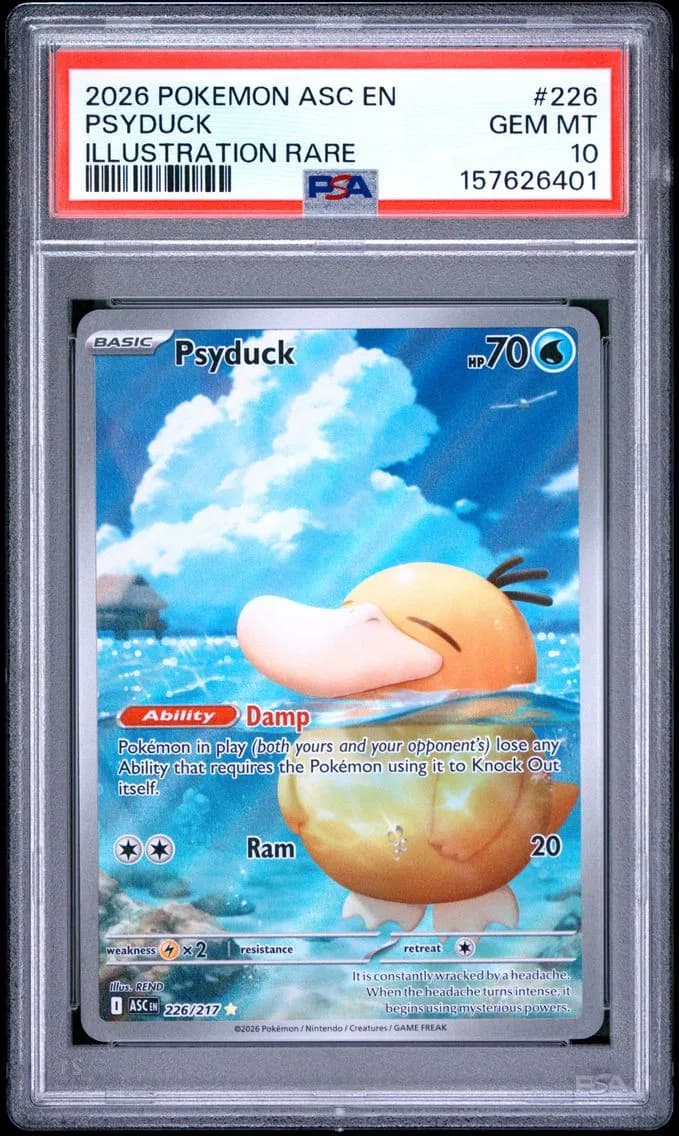Psyduck, PSA 10