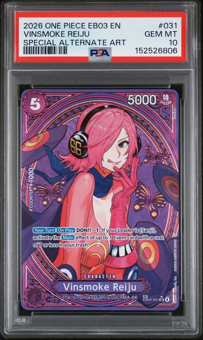 Vinsmoke Reiju, PSA 10