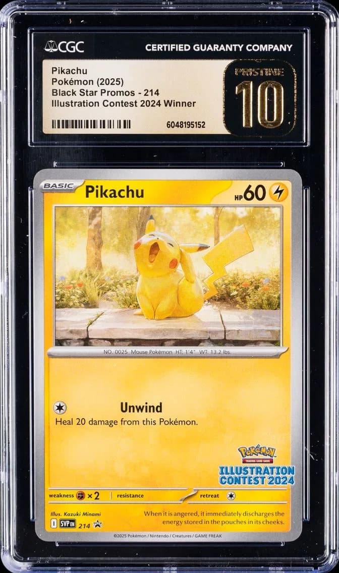 Pikachu, CGC Pristine 10