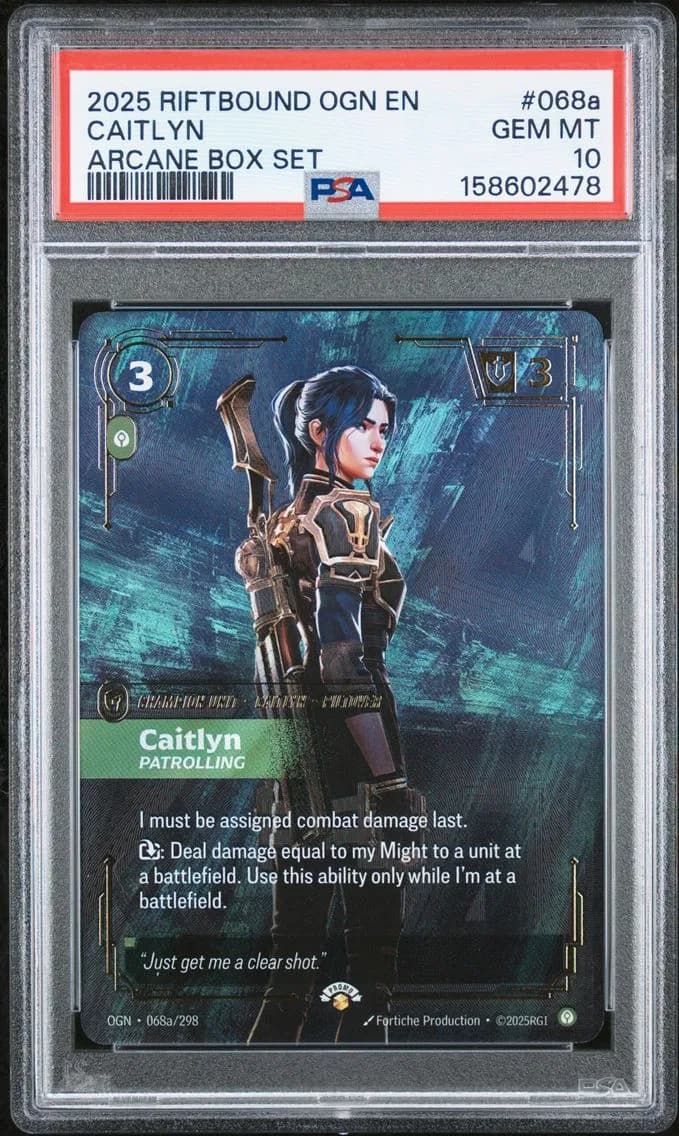 Caitlyn - Patrolling, PSA 10