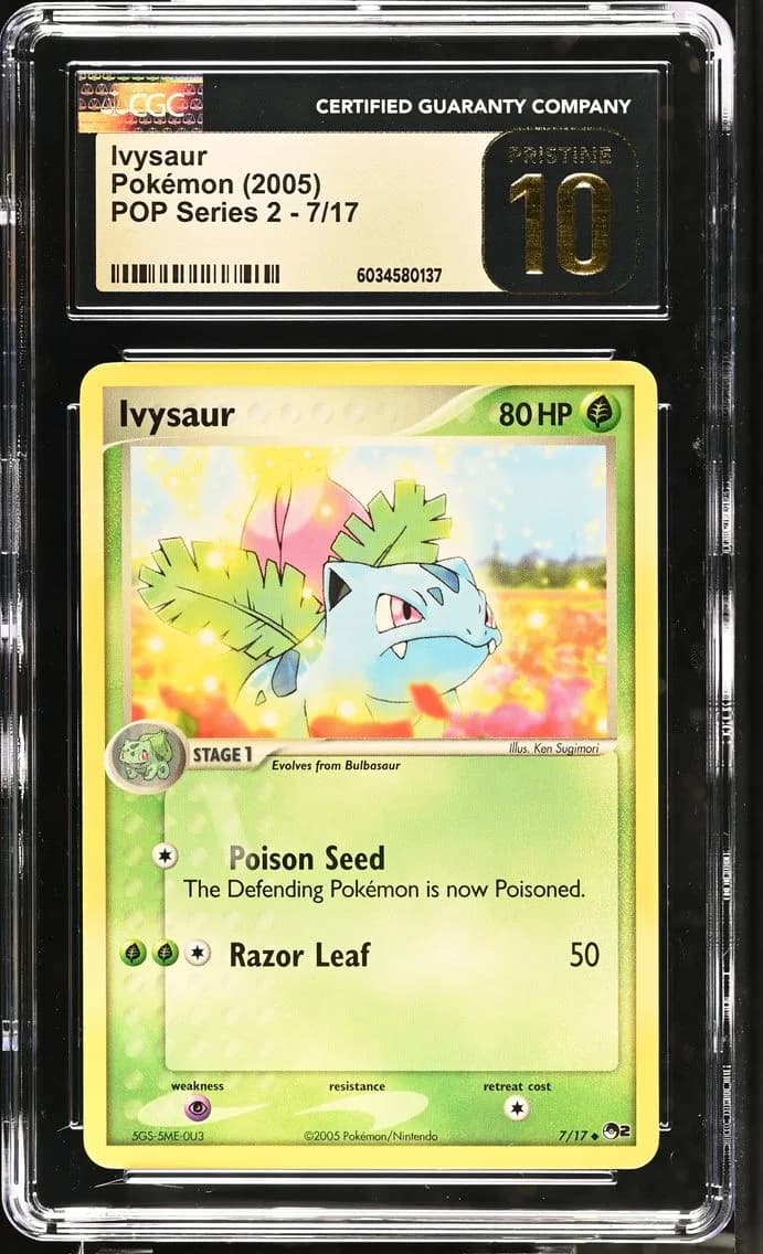 Ivysaur, CGC Pristine 10