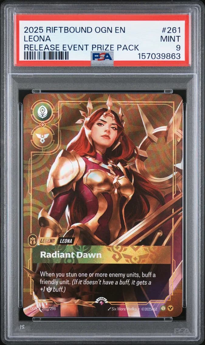 Leona - Radiant Dawn, PSA 9