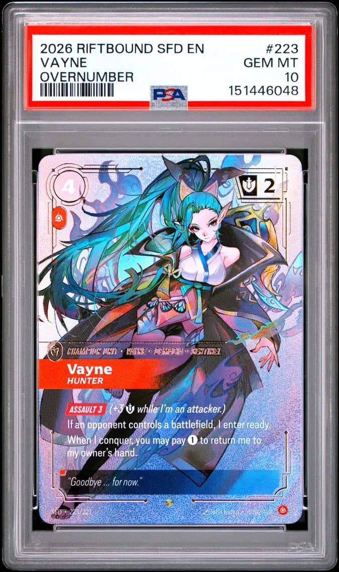 Vayne - Hunter, PSA 10