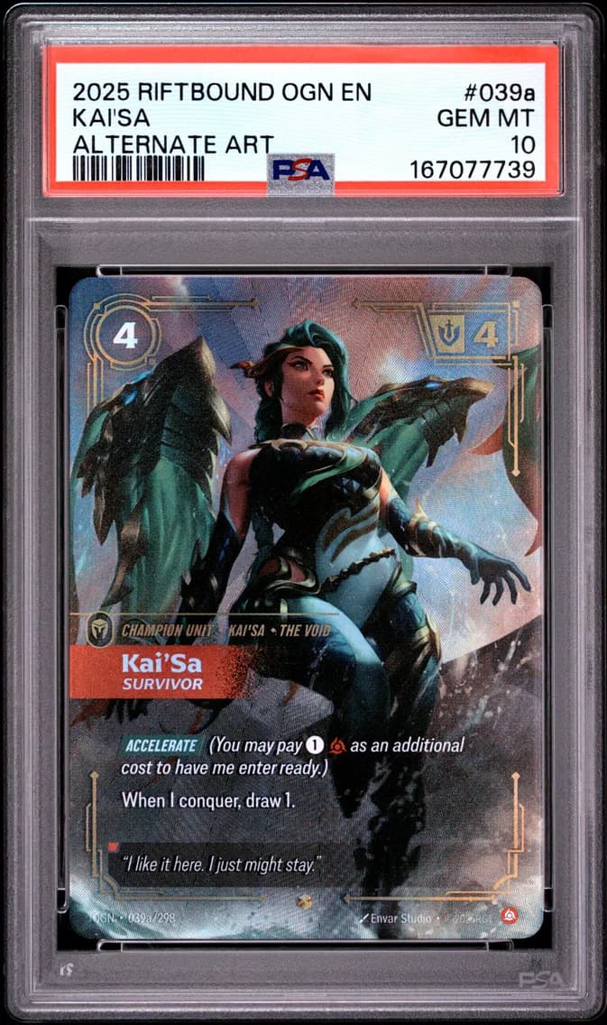 Kai'SA - Survivor, PSA 10