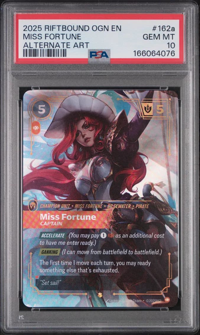 Miss Fortune - Captain, PSA 10