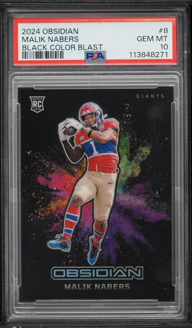Malik Nabers, PSA 10