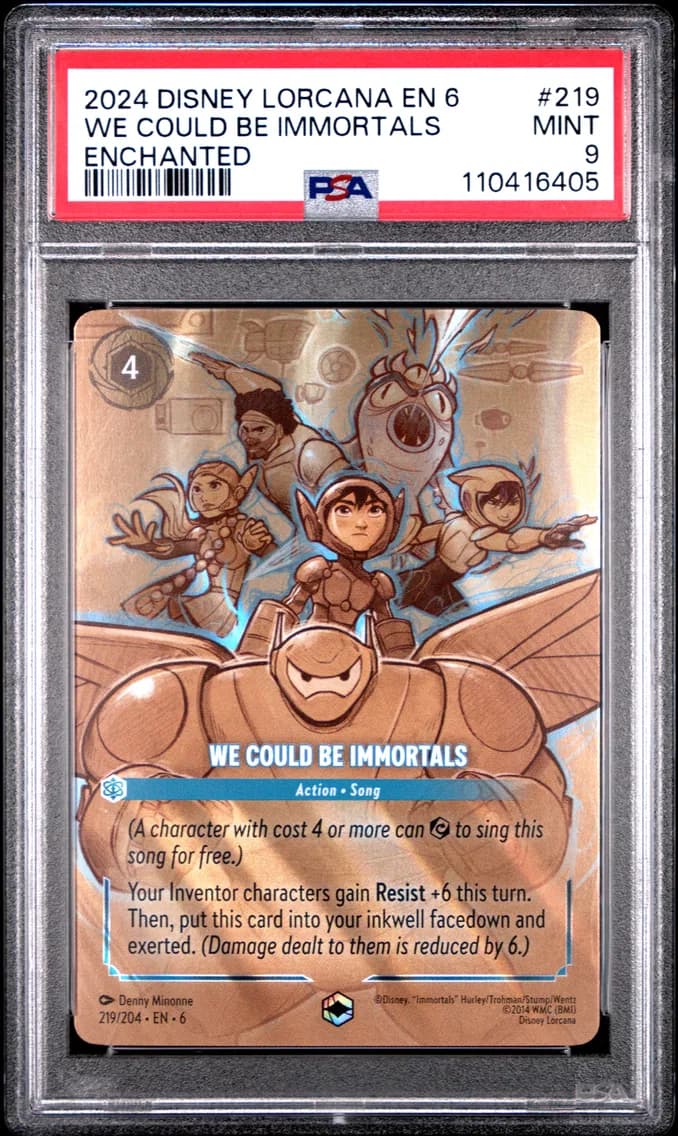 We Could Be Immortals, PSA 9