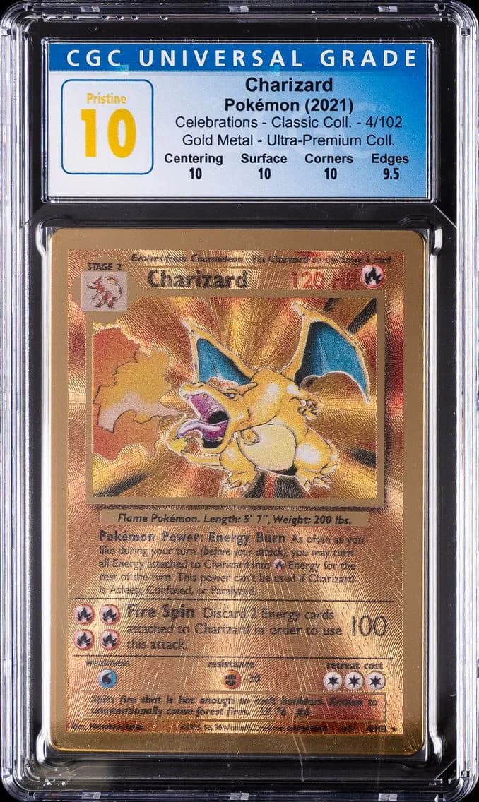 Charizard, CGC Pristine 10