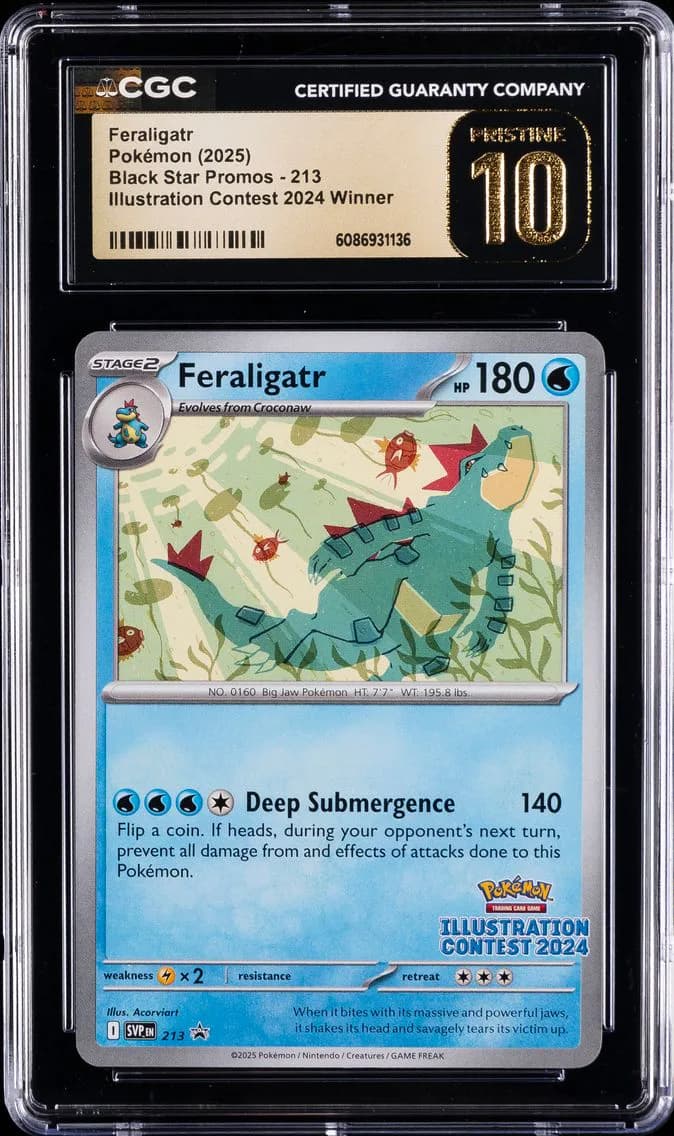 Feraligatr, CGC Pristine 10