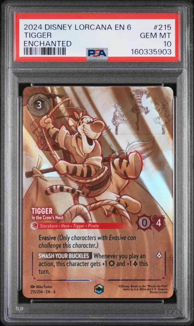 Tigger - in the Crow's Nest, PSA 10
