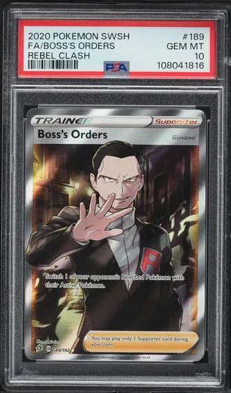 Boss's Orders (Giovanni)