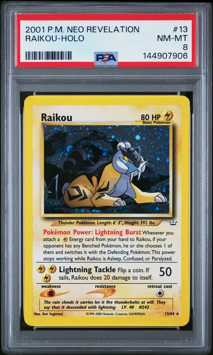 Raikou-Holo, PSA 8