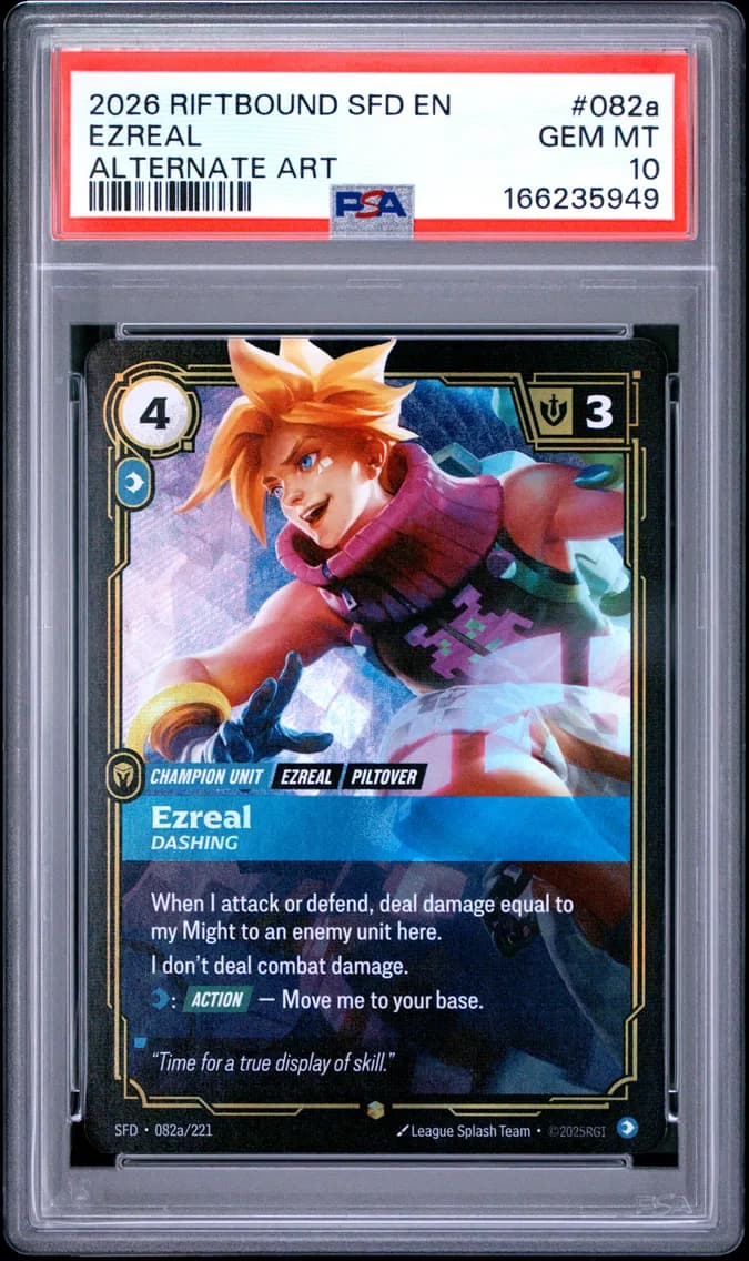 Ezreal - Dashing, PSA 10
