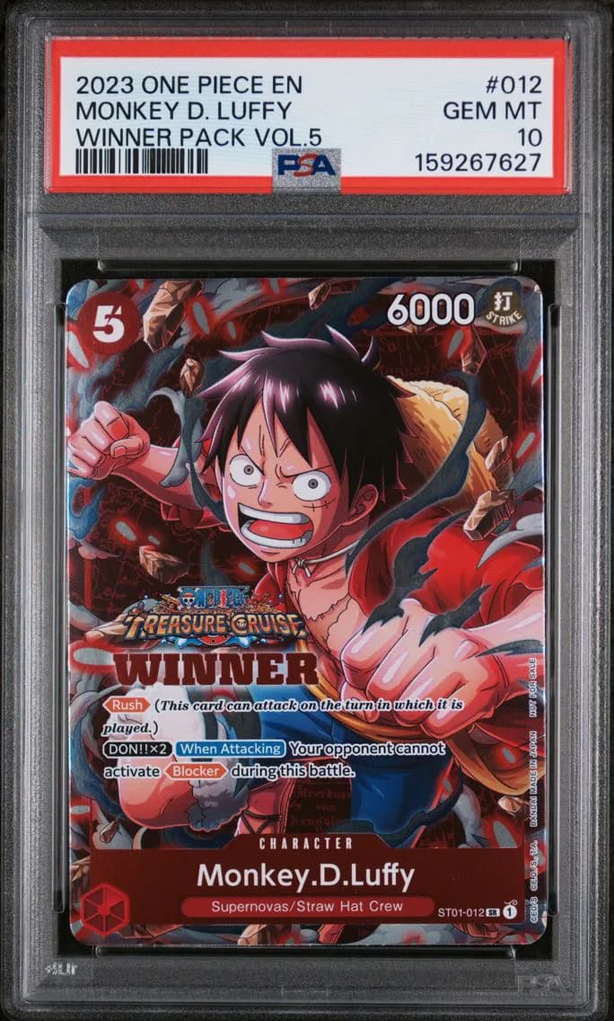 Monkey D. Luffy, PSA 10