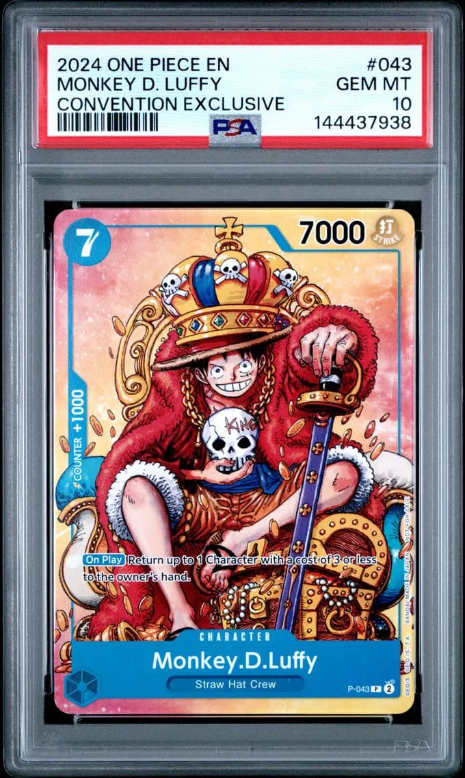 Monkey D. Luffy, PSA 10