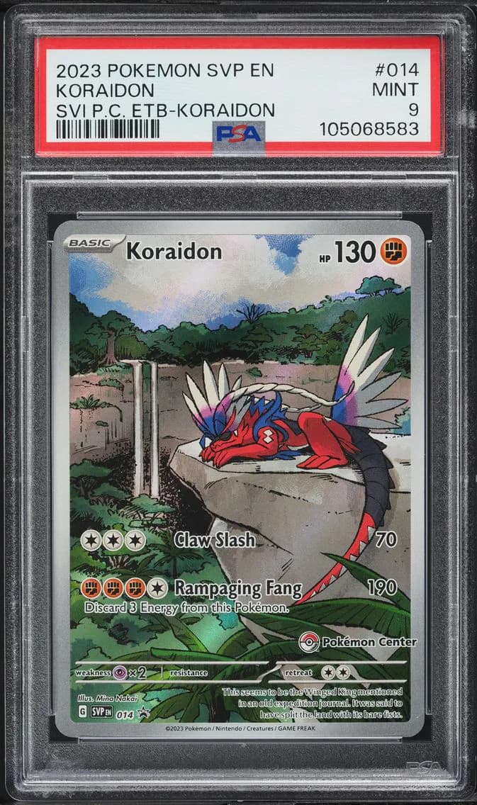 Koraidon, PSA 9