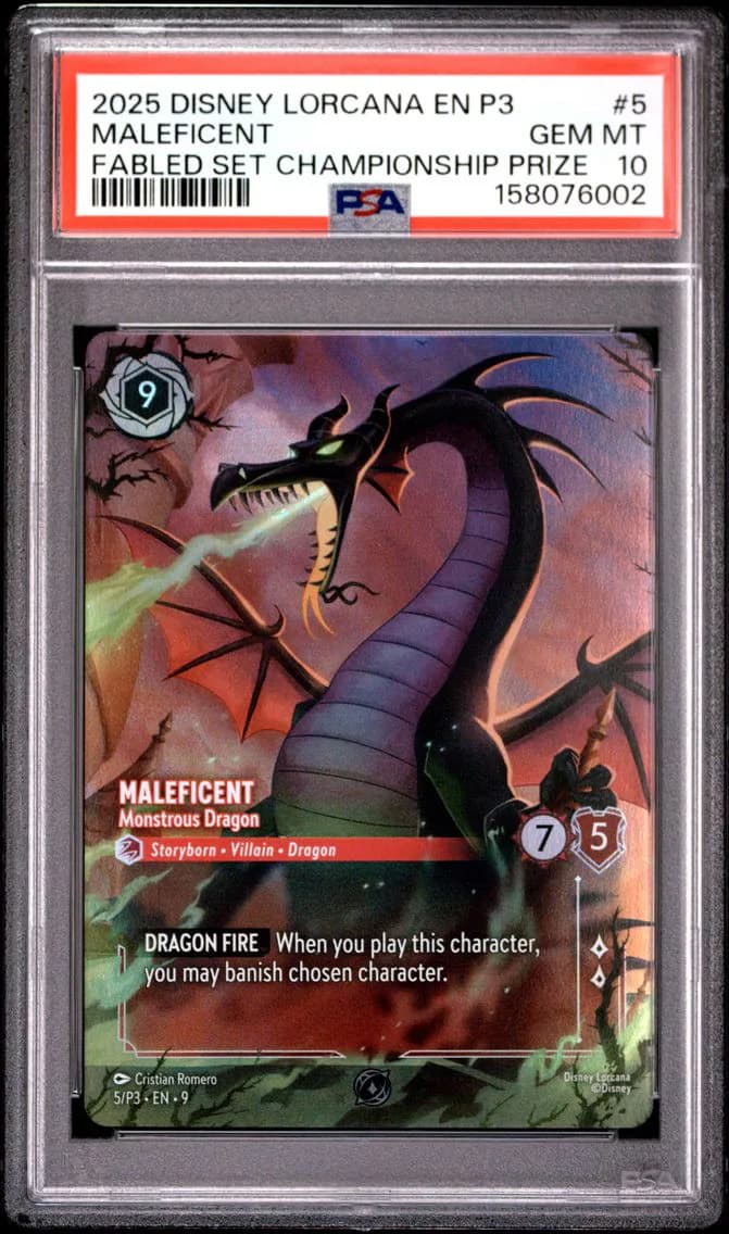 Maleficent - Monstrous Dragon, PSA 10