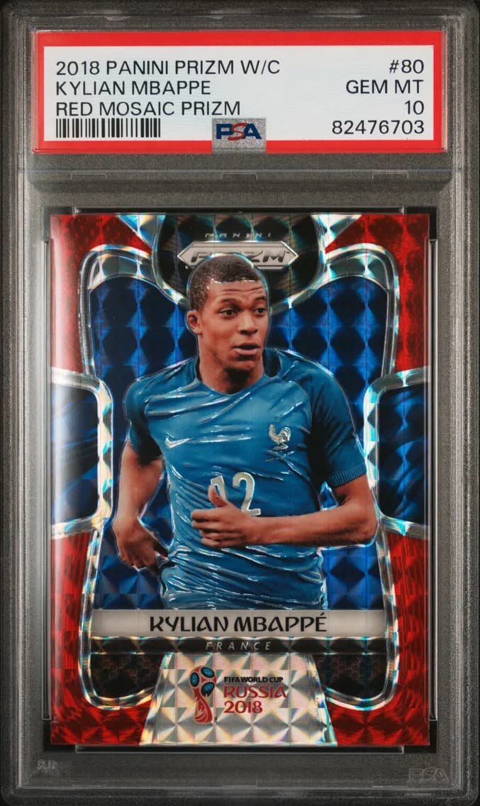 Kylian Mbappe, PSA 10