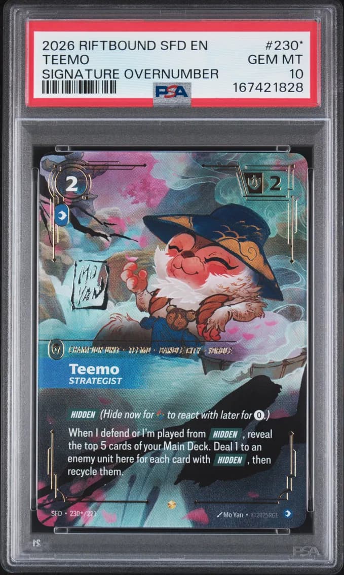 Teemo - Strategist, PSA 10
