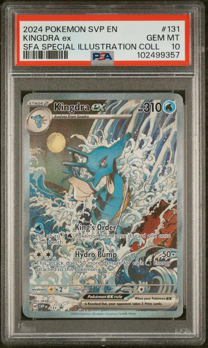 KINGDRA EX, PSA 10