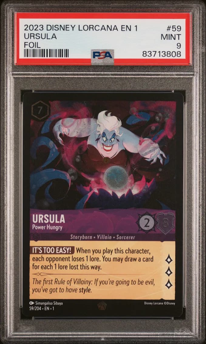 URSULA, PSA 9