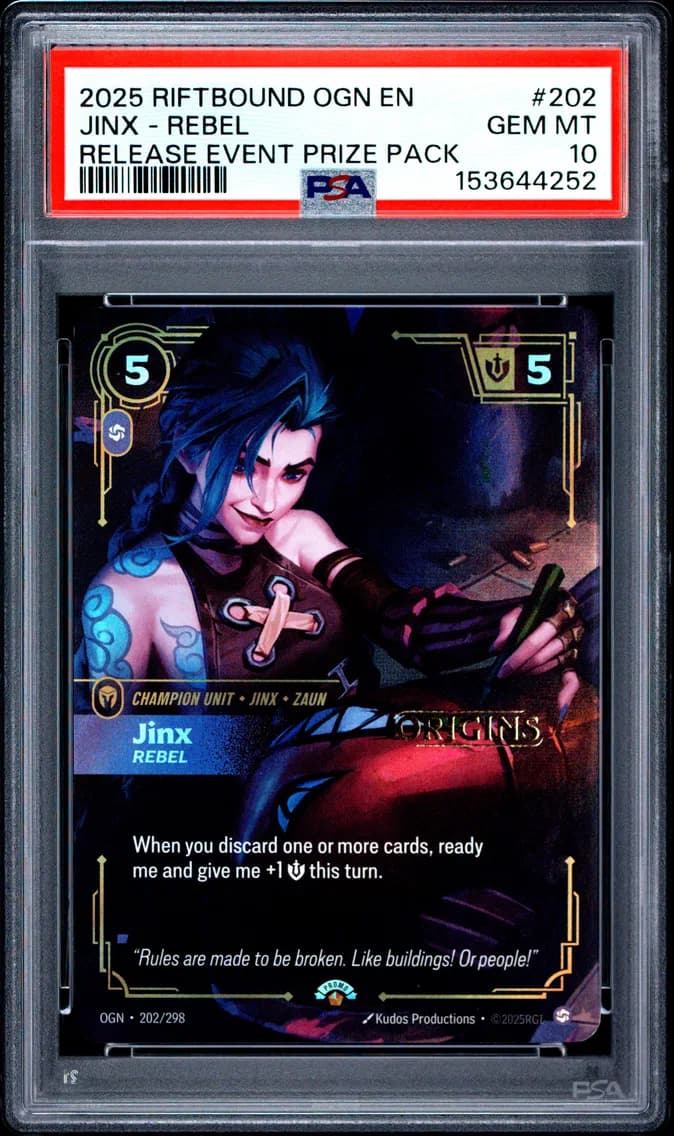 Jinx - Rebel, PSA 10