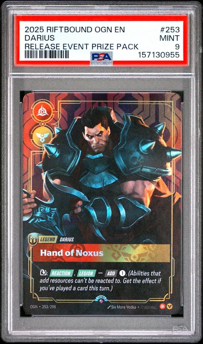 Darius - Hand of Noxus, PSA 9