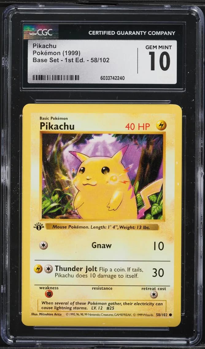 Pikachu, CGC 10