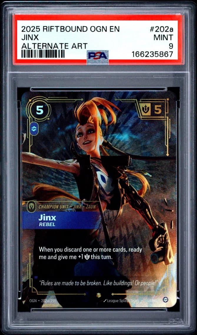 Jinx - Rebel, PSA 9