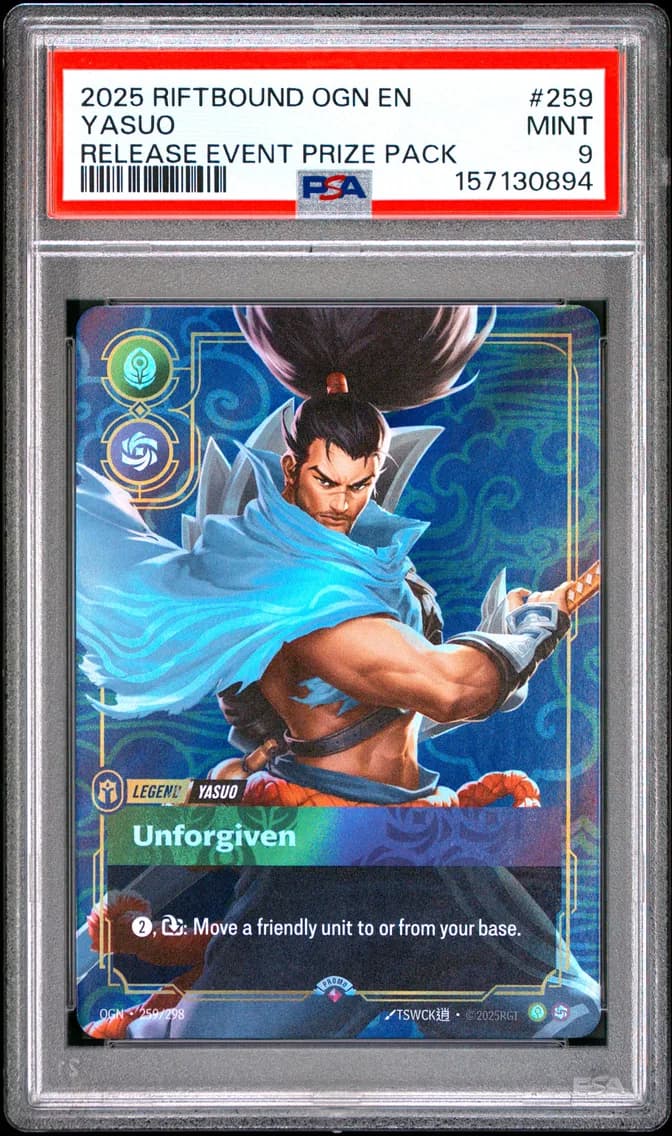 Yasuo - Unforgiven, PSA 9