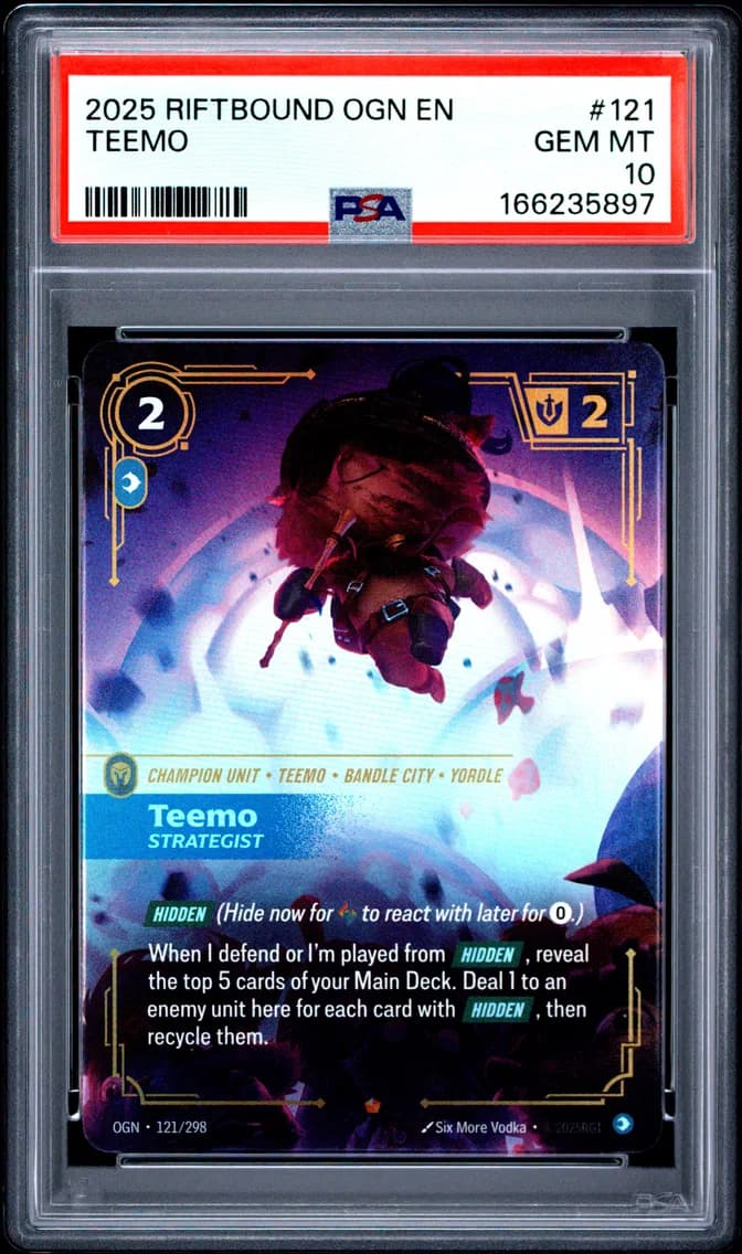 Teemo - Strategist, PSA 10