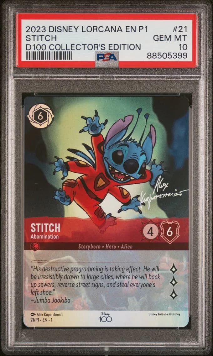 Stitch - Abomination, PSA 10