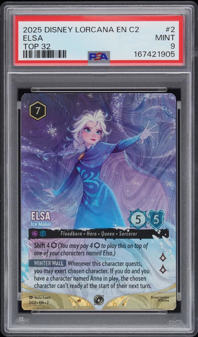 Elsa - Ice Maker, PSA 9