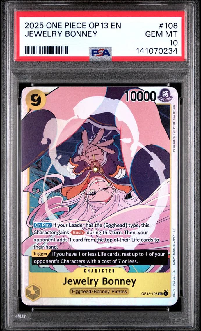 Jewelry Bonney, PSA 10