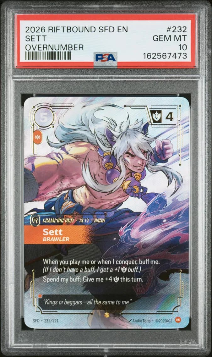Sett - Brawler, PSA 10