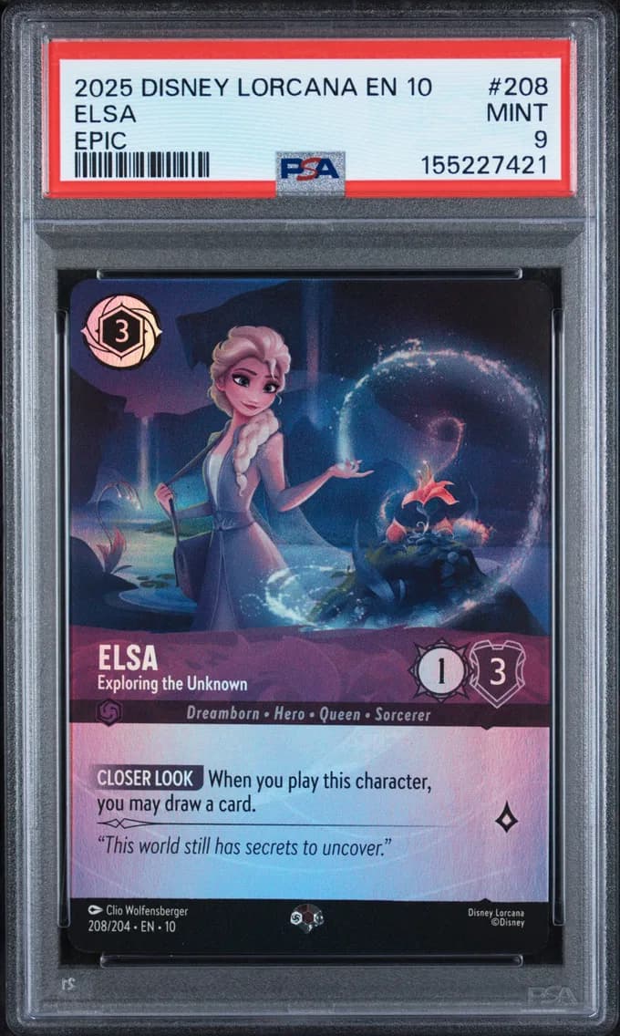 Elsa - Exploring the Unknown, PSA 9
