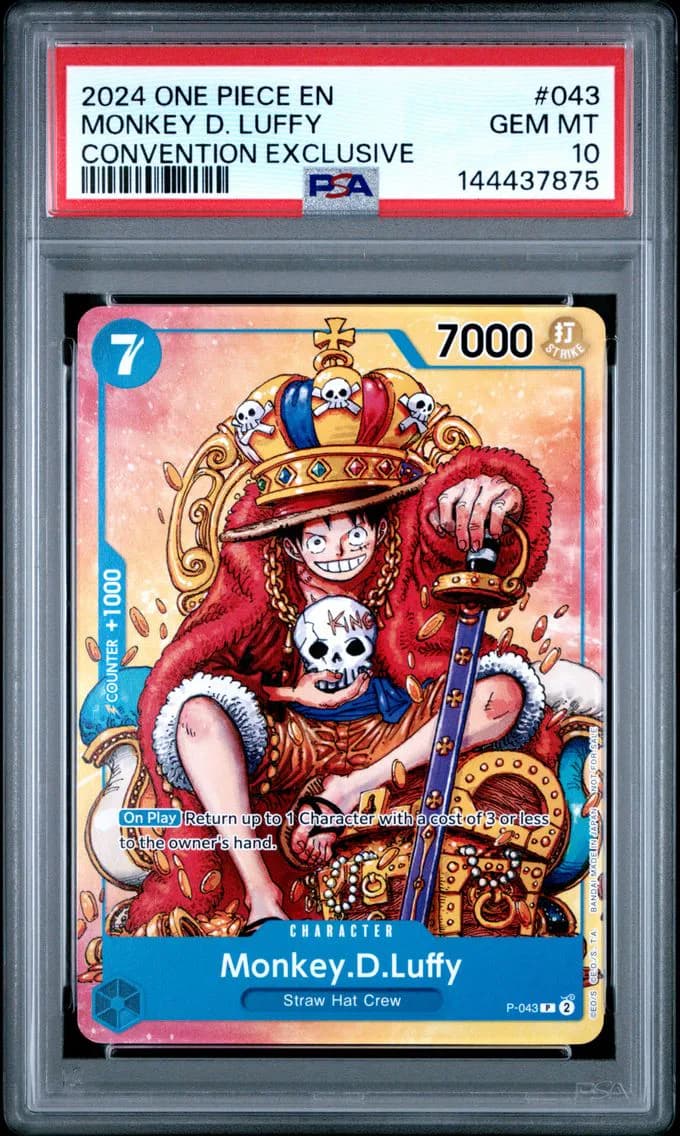 Monkey D. Luffy, PSA 10