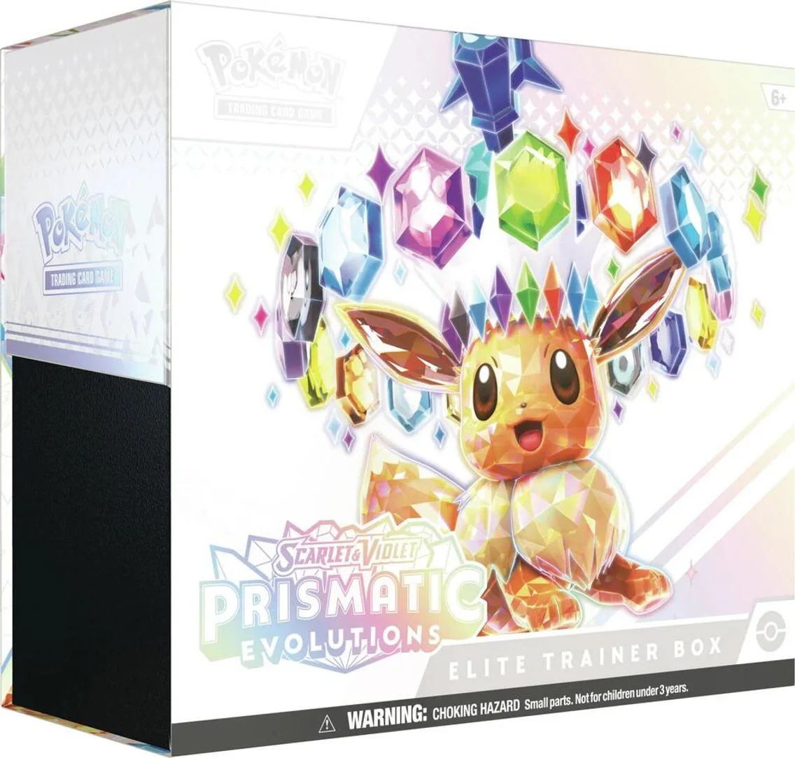 SV8.5 Prismatic Evolutions Elite Trainer Box, 