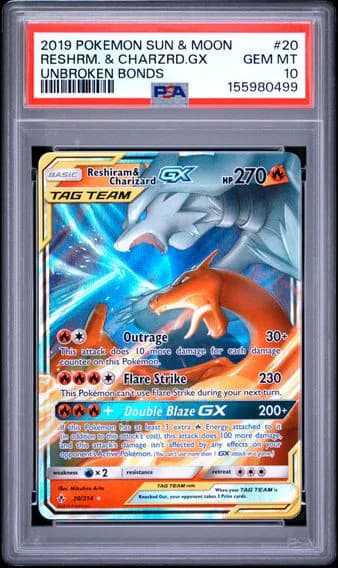 Reshiram & Charizard GX