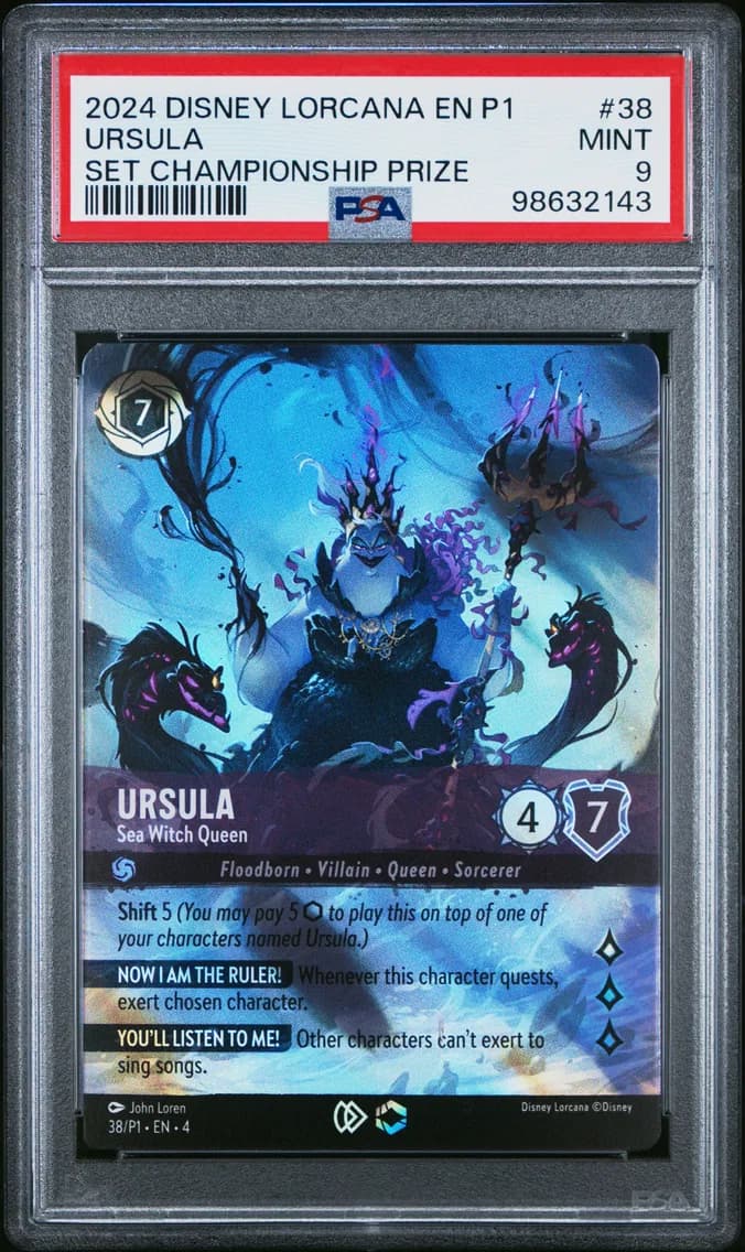 Ursula - Sea Witch Queen, PSA 9
