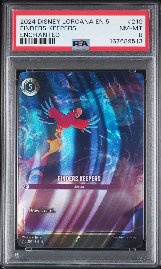 Finders Keepers, PSA 8