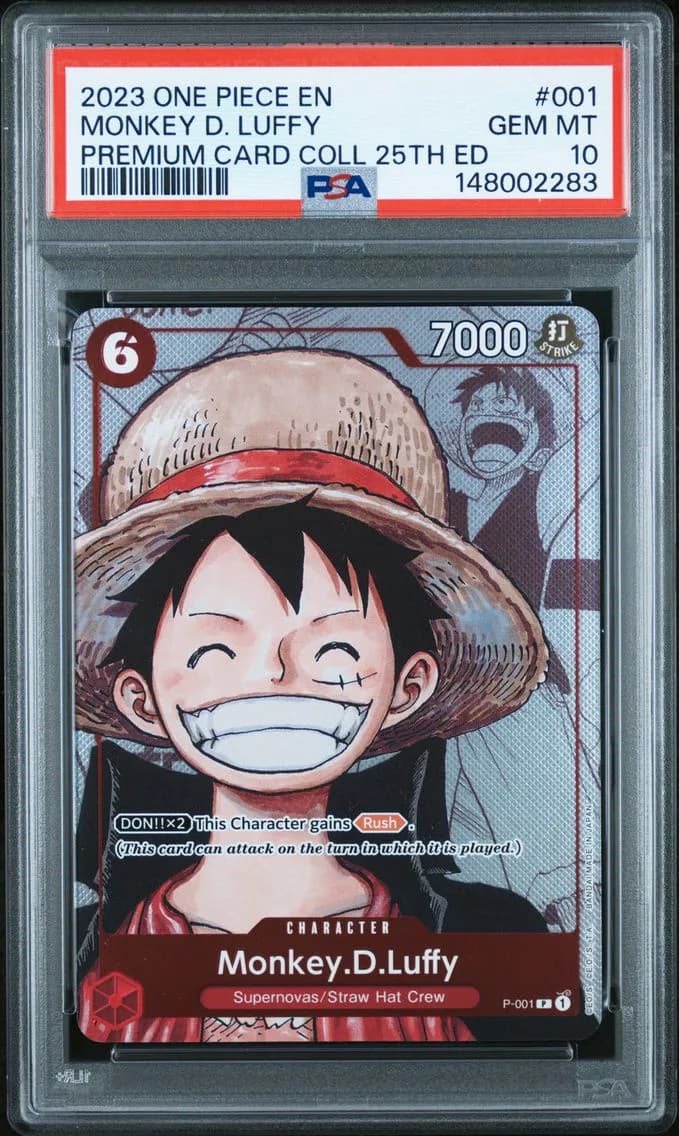 Monkey D. Luffy, PSA 10