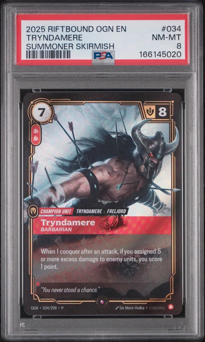 Tryndamere - Barbarian, PSA 8