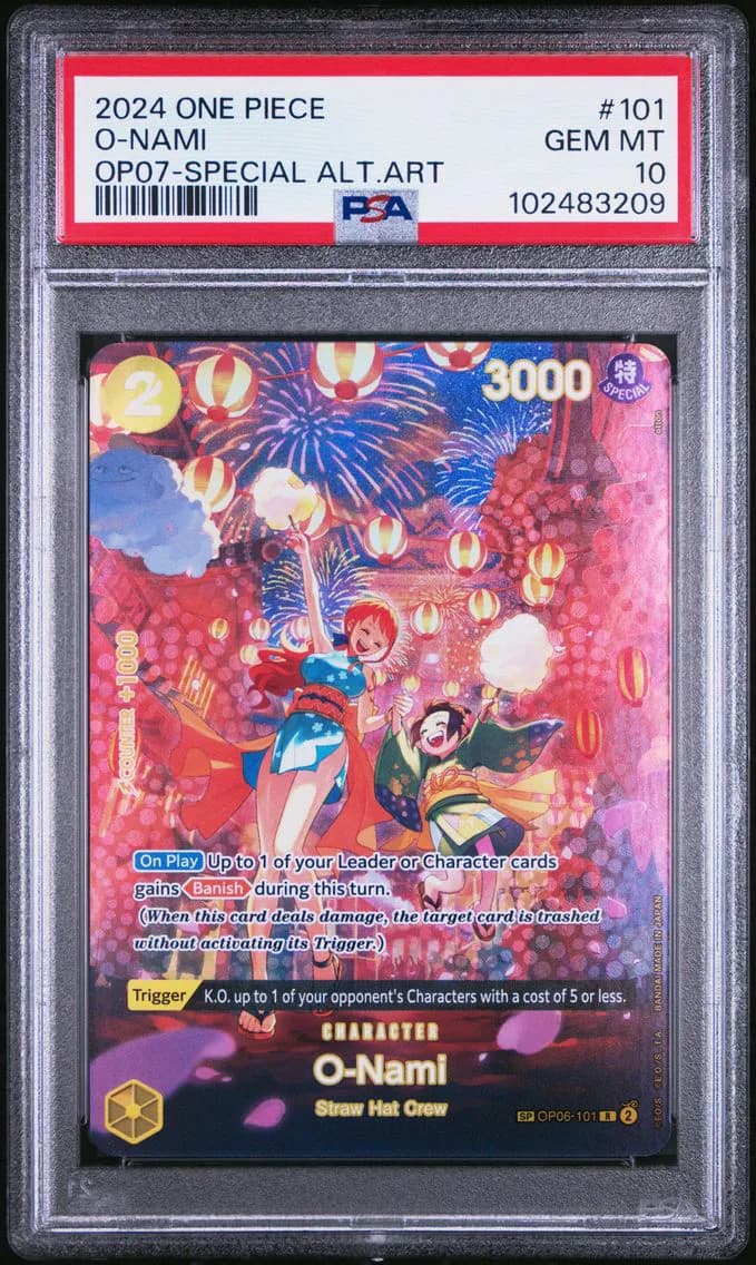 O-Nami, PSA 10